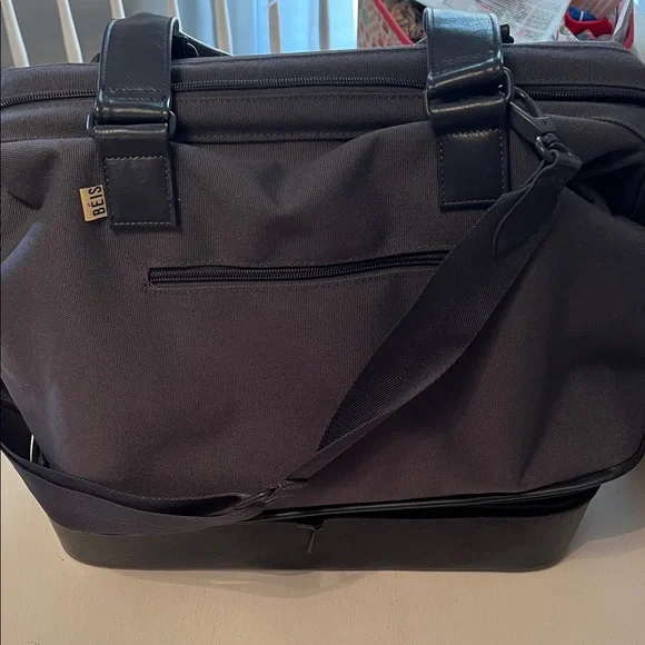 Beis mini convertible weekender in navy - Picture 1 of 12